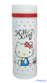Bình giữ nhiệt Lock&Lock Hello Kitty Lovely Dot HKT355W (350ml)