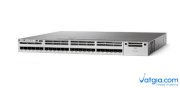 Switch Cisco WS-C3850-24XU-L 24 100Mbps/1/2.5/5/10 Gbps UPOE Ethernet ports, with 1100W AC power supply 1RU, LAN Base