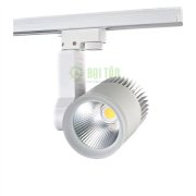 Đèn led rọi ray chiếu điểm  Đại Tân 7W vỏ trắng