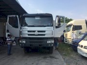 Xe tải ben ChengLong máy 375 đầu thấp 4 chân đời 2017