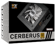 XIGMATEK CERBERUS S650 650W (EN41145) - 80PLUS BRONZE, 100% JAPANESE CAPs