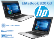 HP 820 G3 I7-6600 2.6GHZ / 8G/256 SSD/ 12'5 FHD
