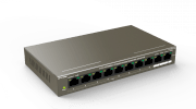 IP-COM F1110P-8-102W 8-Port10/100Mbps+2 Gigabit desktop switch with 8-Port PoE
