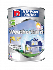 Sơn ngoại thất Nippon Weathergard Plus+ màu trắng 5L