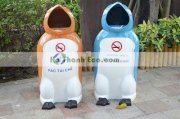 Thùng rác chim cánh cụt Hà Thành Eco TRC-CC