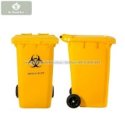 Thùng rác Hà Thành Eco 240 lít (Vàng)