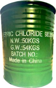 Sắt Ferric Chloride- FeCl3- Thùng 50kg- Nhập khẩu Trung Quốc