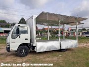 Xe tải Isuzu QKR 270 thùng cánh rơi bán hàng lưu động 2250