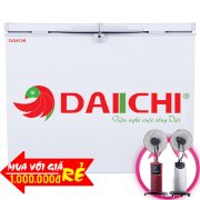 Tủ đông mát Daiichi 289 Lít DC-CF289W nhôm (R134A)