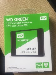 SSD 240GB SATA 3 WESTERN GREEN