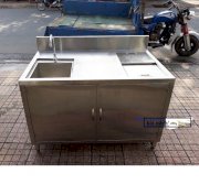 Quầy pha chế inox Hải Minh 811