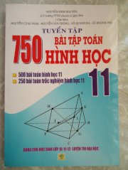 Tuyển tập 750 Bài tập toán hình học lớp 11
