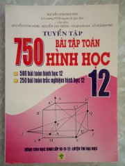 Tuyển tập 750 Bài tập toán hình học lớp 12