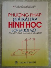 Phương pháp giải bài tập hình học lớp mười một