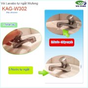 Vòi lavabo Wufeng, vòi lavabo nhấn tự ngắt nước KAG-W302