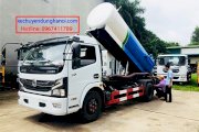 Xe hút bùn thông cống Dongfeng 5 tấn