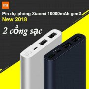 Sạc dự phòng Xiaomi Gen 2S 10000mah