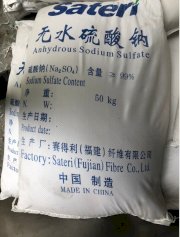 Sodium Sulfate, muối công nghiệp sulphate 50kg/bao