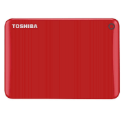 Ổ cứng di động Toshiba Canvio Connect Portable V9 2TB - Đỏ