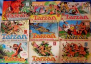 Bộ 9 tập Truyện tranh màu Tarzan 1995 (Cực hiếm) - Từ tập 1 đến tập 9