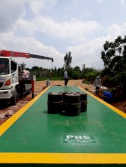 Trạm cân xe tải Phúc Hân PHS71 CI 500 80 tấn