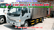 Xe tải Jac 6.4 tấn thùng kín (màu trắng)