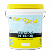 Sơn nhà sơn mịn nội thất NanoGold Premium Interior A901 - 6.4kg/thùng