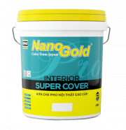 Sơn nhà sơn che phủ nội thất NanoGold Interior Super Cover A990 - 23.5kg/thùng