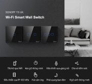 Công tắc WiFi RF cảm ứng T3 EU 1 cổng