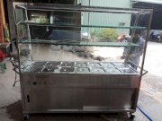 Tủ giữ nóng thức ăn inox Hải Minh  M15