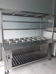 Tủ hâm nóng thức ăn bằng điện inox Hải Minh HM45