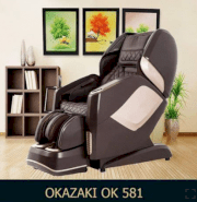 Ghế massage Okazaki Ok 581(Nâu)