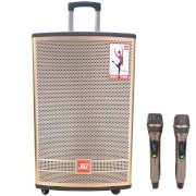 Loa kéo di động JBZ 1015 (Bass 2,5 tấc, 2 micro)