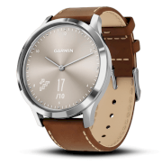Smart watch Garmin Vívomove HR Premium (Silver-Tan, One-Size)
