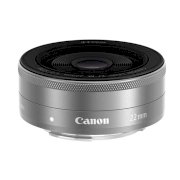 Ống kính Canon EF-M22mm F2 STM (Bạc)