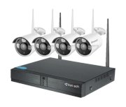 Camera Vantech KIT Wifi NVR 4CH 1080P VP-0460W