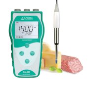 Máy đo pH/mV/nhiệt độ cầm tay trong thực phẩm/mẫu bán rắn Apera - Mỹ PH850-SS
