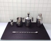 Combo 6 dụng cụ Inox dùng cho quầy pha chế cà phê, sinh tố Barista
