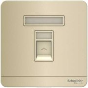 Bộ ổ cắm diến thoại đơn - Schneider Avataron - E8331RJS4_WD