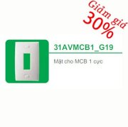 Mặt cho MCB 1 cực Schneider - 31AVMCB1_G19