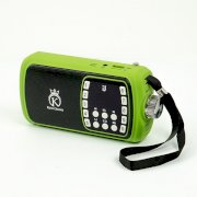 Loa bluetooth kiêm đài FM Kingcrown KH-J102 - Green