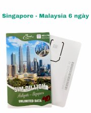 Sim Du Lịch Singapore - Malaysia 5 Ngày