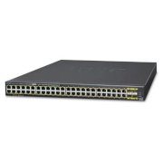 Planet GS-4210-48P4S + 48-Cổng 10/100 / 1000T 802.3at PoE + SFP 4 cổng 100 / 1000BASE-X