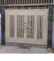 Cửa cổng inox công nghiệp Hải Minh HX13