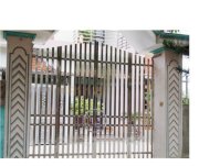 Cửa cổng inox công nghiệp Hải Minh HX20