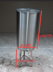 Thùng chứa nước lọc inox Hải Minh hk05