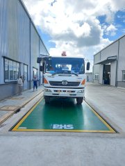 Cân ô tô xe tải Cas PHS từ 40 tấn đên 100 tấn Phúc Hân