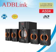 Loa Vi Tính 4.1 ADBLink A504 ( Bluetooth - FM , Thẻ Nhớ , Usb )