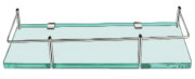 Kệ kiếng nhà tắm Inox SUS 304 120x500x10mm Pioneer - TP06