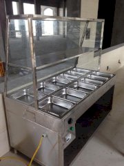 Tủ inox bán thức ăn nhanh Hải Minh T51